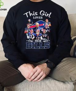 This Girl Loves Her Buffalo Bills Signatures Shirt