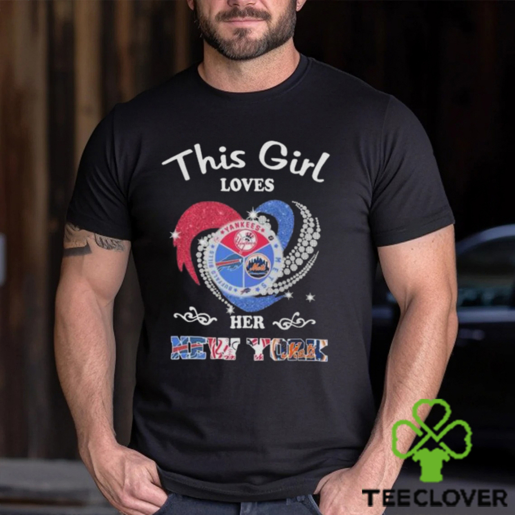 This Girl Loves Her Buffalo Bills T-Shirt - T-shirts Low Price