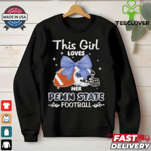 This Girl Loves Her Penn State Football Vintage Shirt