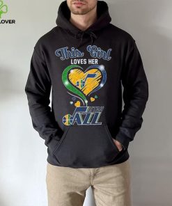 This Girl Loves Her Utah Jazz Basketball Shirt