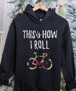 This How I Roll Biking Colorful Bicycle For Cyclist Shirt