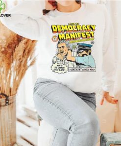This Is Democracy Manifest Illustration shirt