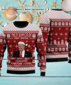 This Is Going To Be A Great Trump Christmas Sweater