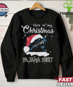 This Is My Christmas Carolina Panthers Graphic T Shirt