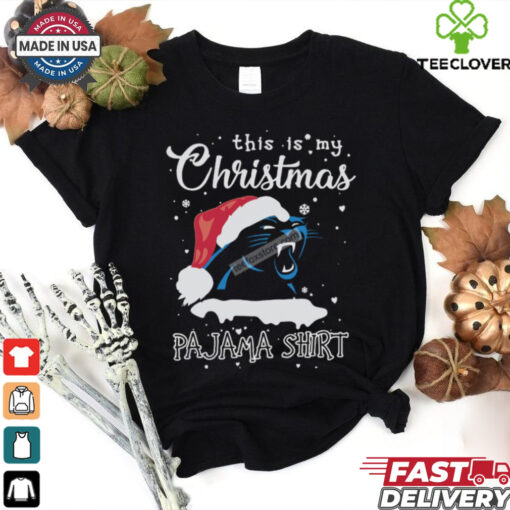 This Is My Christmas Carolina Panthers Graphic T Shirt