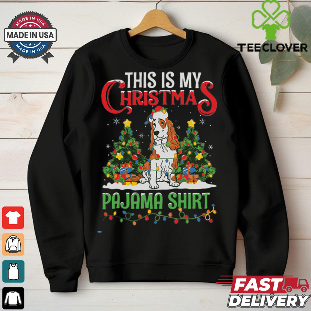 This Is My Christmas Pajama Cocker Spaniel Dog Xmas shirt This Is My Christmas Pajama Cocker Spaniel Dog Xmas shirt