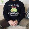 This Is My Christmas Pajama Funny Avocado Xmas Gift Shirt