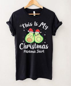 This Is My Christmas Pajama Funny Avocado Xmas Gift Shirt