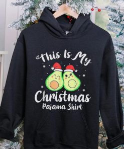 This Is My Christmas Pajama Funny Avocado Xmas Gift Shirt