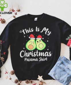 This Is My Christmas Pajama Funny Avocado Xmas Gift Shirt