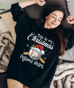 This Is My Christmas Pajama Shirt Funny Christmas Baseball Classic T Shirt