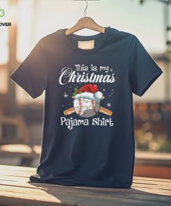 This Is My Christmas Pajama Shirt Funny Christmas Baseball Classic T Shirt