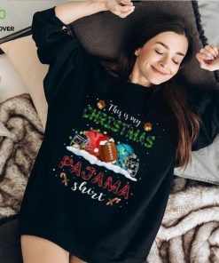 This Is My Christmas Pajama Shirt Funny Christmas Football Classic T Shirt