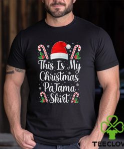 This Is My Christmas Pajama Shirt Funny Family Matching Xmas T Shirt