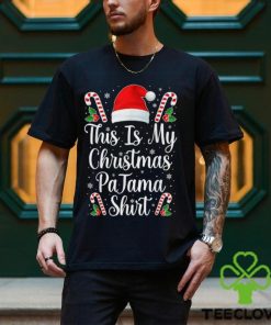 This Is My Christmas Pajama Shirt Funny Family Matching Xmas T Shirt