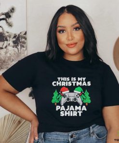 This Is My Christmas Pajama Shirt Video Games Boys Men Xmas Shirt