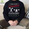 This Is My Christmas Pajama Weightlifting Funny Shirt