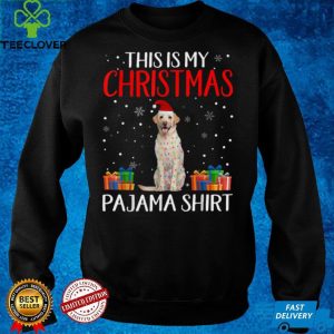 This Is My Labrador Dog Christmas Pajama Santa Lights T Shirt