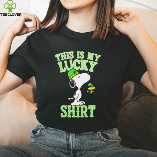 This Is My Lucky Shirt, Snoopy St Patrick’s Day Shirt