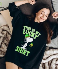 This Is My Lucky Shirt, Snoopy St Patrick’s Day Shirt