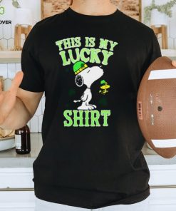 This Is My Lucky Shirt, Snoopy St Patrick’s Day Shirt