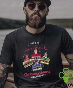 This Is My Movie Watching Sweatshirts, Hallmark Christmas Movies Characters Shirt