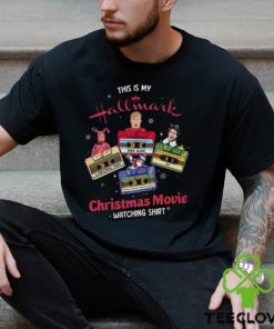 This Is My Movie Watching Sweatshirts, Hallmark Christmas Movies Characters Shirt
