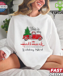This Is My Movie Watching Sweatshirts, Hallmark Christmas Movies Shirt