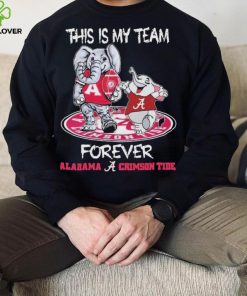 This Is My Team Forever Alabama Crimson Tide Rose Bowl 2023 Shirt