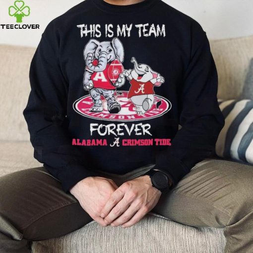 This Is My Team Forever Alabama Crimson Tide Rose Bowl 2023 Shirt