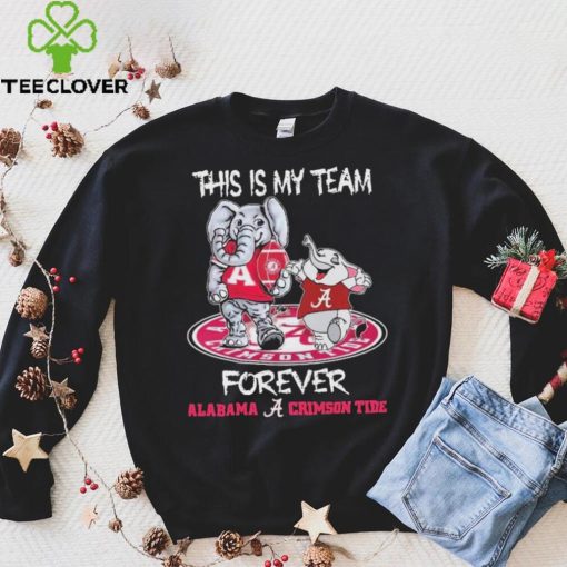 This Is My Team Forever Alabama Crimson Tide Rose Bowl 2023 Shirt