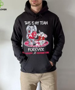 This Is My Team Forever Alabama Crimson Tide Rose Bowl 2023 Shirt