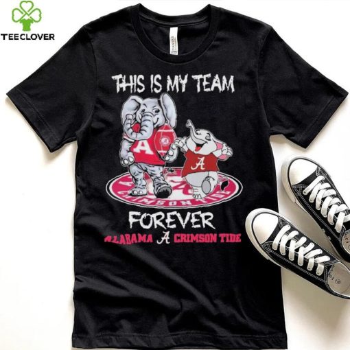 This Is My Team Forever Alabama Crimson Tide Rose Bowl 2023 Shirt