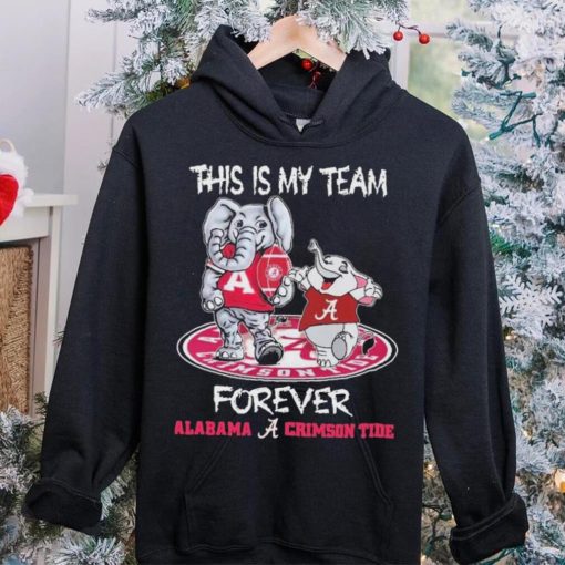 This Is My Team Forever Alabama Crimson Tide Rose Bowl 2023 Shirt