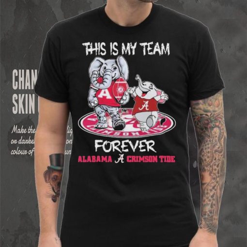 This Is My Team Forever Alabama Crimson Tide Rose Bowl 2023 Shirt