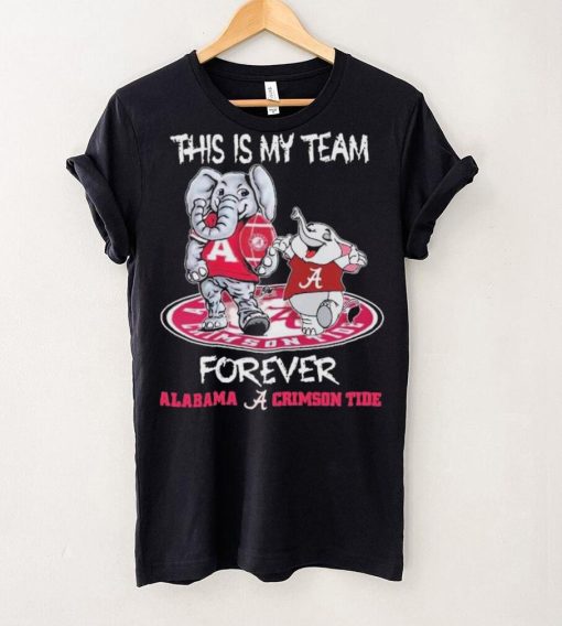 This Is My Team Forever Alabama Crimson Tide Rose Bowl 2023 Shirt