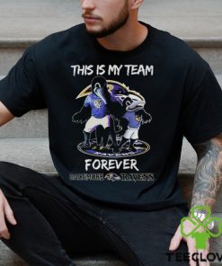 This Is My Team Forever Baltimore Ravens Mascot Shirt