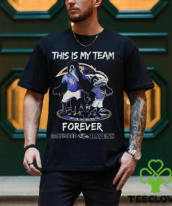 This Is My Team Forever Baltimore Ravens Mascot Shirt