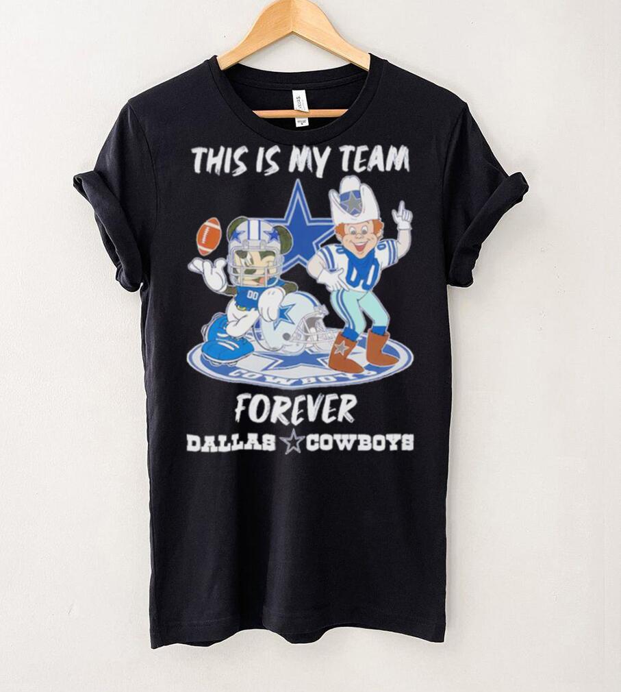 This Is My Team Forever Dallas Cowboys Mickey Mouse T Shirt This Is My Team Forever Dallas Cowboys Mickey Mouse T Shirt