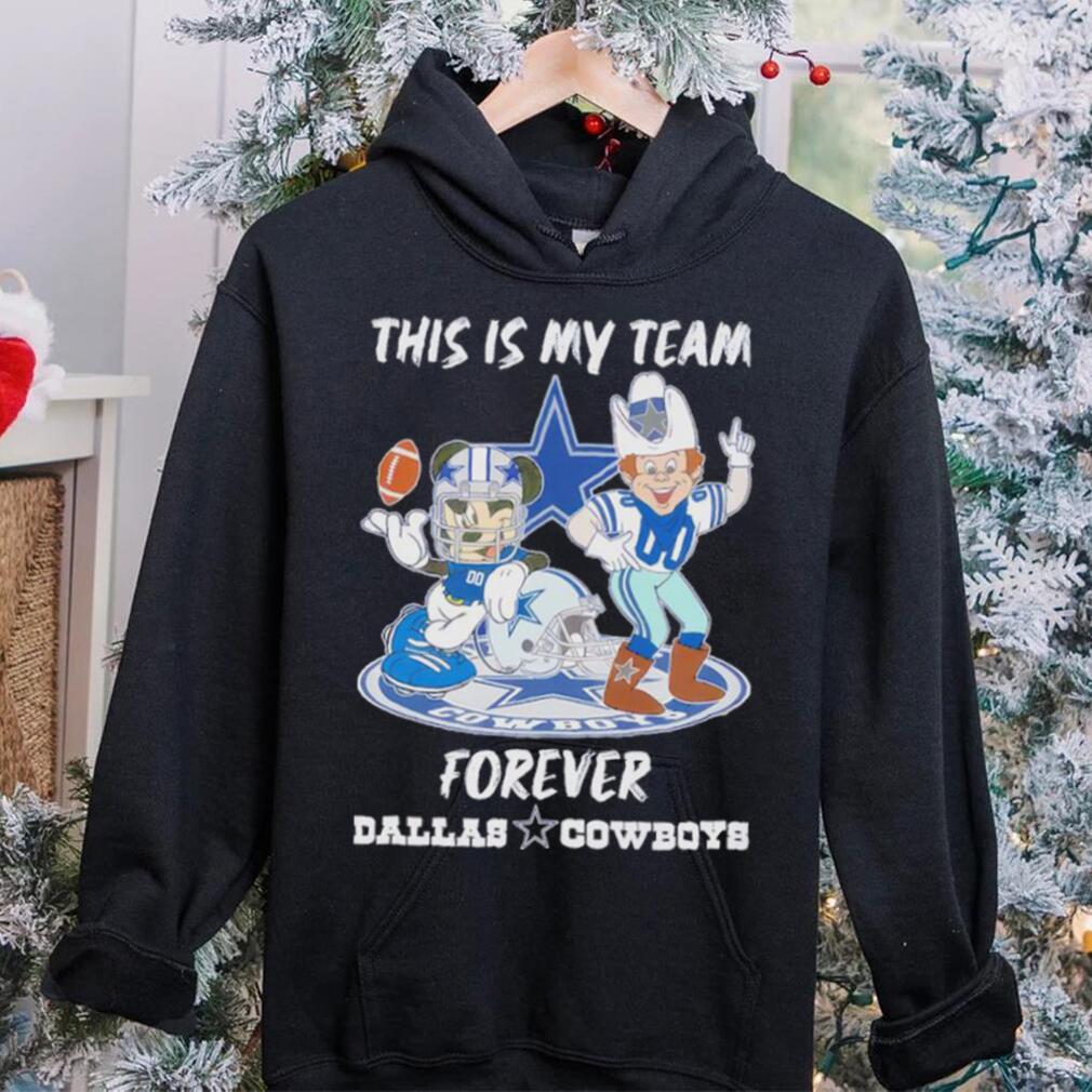 This Is My Team Forever Dallas Cowboys Mickey Mouse T Shirt This Is My Team Forever Dallas Cowboys Mickey Mouse T Shirt