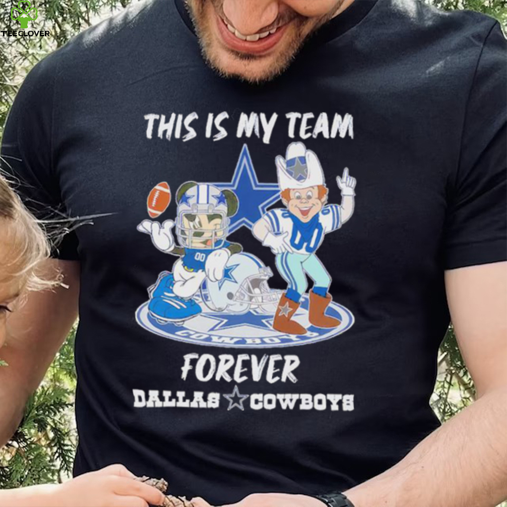 This Is My Team Forever Dallas Cowboys Mickey Mouse T Shirt This Is My Team Forever Dallas Cowboys Mickey Mouse T Shirt