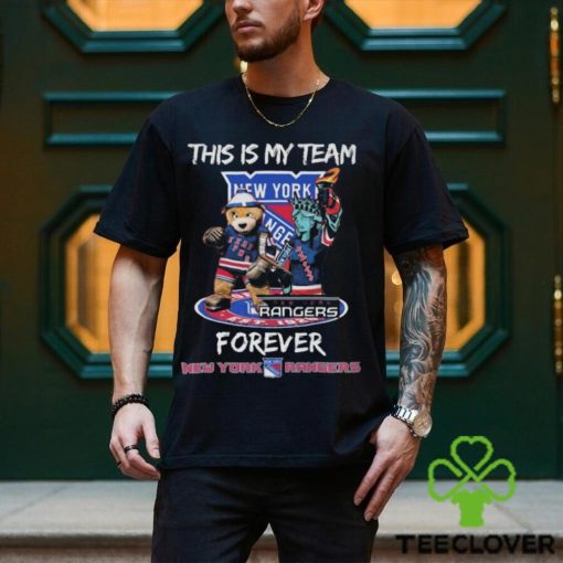 This Is My Team Forever New York Rangers Mascot Shirt