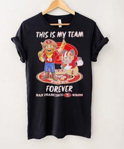 This Is My Team Forever San Francisco 49ers Mickey Mouse T Shirt 1 This Is My Team Forever San Francisco 49ers Mickey Mouse T Shirt