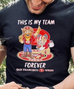 This Is My Team Forever San Francisco 49ers Mickey Mouse T Shirt 4 This Is My Team Forever San Francisco 49ers Mickey Mouse T Shirt
