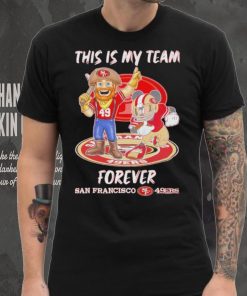 This Is My Team Forever San Francisco 49ers Mickey Mouse T Shirt 6 This Is My Team Forever San Francisco 49ers Mickey Mouse T Shirt