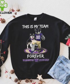 This Is My Team Forever Washington Huskies Mascot Shirt