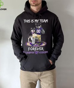 This Is My Team Forever Washington Huskies Mascot Shirt