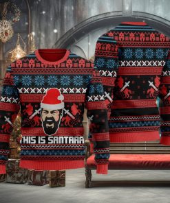 This Is Santaaa Quotes 3D All Over Printed T shirt, Action Movie Ugly Christmas Sweater Christmas Sweater For Men And Women 1 This Is Santaaa Quotes 3D All Over Printed T shirt, Action Movie Ugly Christmas Sweater Christmas Sweater For Men And Women