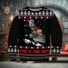 Inuyasha Anime InuYasha Xmas Women Mens Ugly Christmas 3D Knitted Sweater