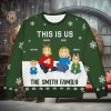 Pug Ugly Christmas Sweater, Pugs Dog Bah Humpug Funny